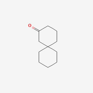 Spiro[5.5]undecan-2-one chemical structure (CAS 1781-81-3)