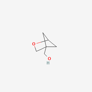 2-Oxabicyclo[2.1.1]hexan-4-ylmethanol chemical structure (CAS 1782594-07-3)