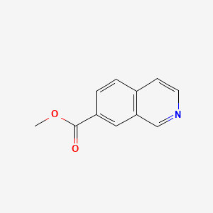 Methyl isoquinoline-7-carboxylate chemical structure (CAS 178262-31-2)