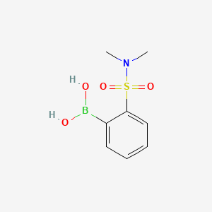 2-(N,N-Dimethylsulphamoyl)benzeneboronic Acid chemical structure (CAS 178432-25-2)