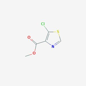 Methyl 5-chlorothiazole-4-carboxylate chemical structure (CAS 1784463-68-8)