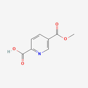 5-(Methoxycarbonyl)picolinic acid chemical structure (CAS 17874-79-2)
