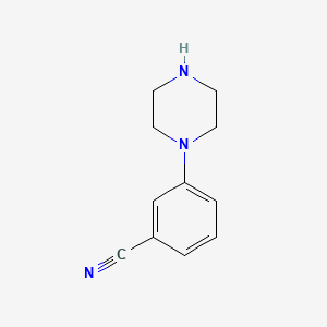 1-(3-Cyanophenyl)piperazine chemical structure (CAS 178928-58-0)