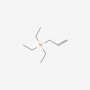 Allyltriethylsilane chemical structure (CAS 17898-21-4)