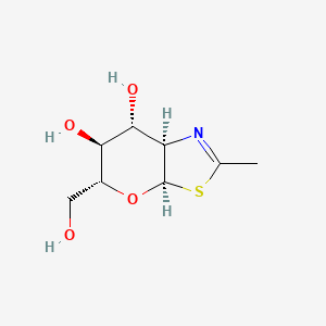 (3aR,5R,6S,7R,7aR)-5-(Hydroxymethyl)-2-methyl-5,6,7,7a-tetrahydro-3aH-pyrano[3,2-d]thiazole-6,7-diol chemical structure (CAS 179030-22-9)