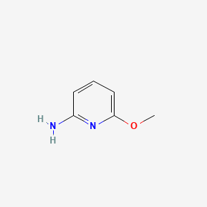 2-Amino-6-methoxypyridine chemical structure (CAS 17920-35-3)