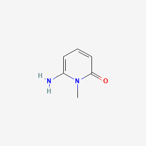 6-Amino-1-methylpyridin-2(1H)-one chemical structure (CAS 17920-37-5)