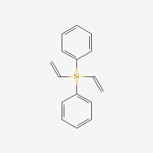Diphenyldivinylsilane chemical structure (CAS 17937-68-7)