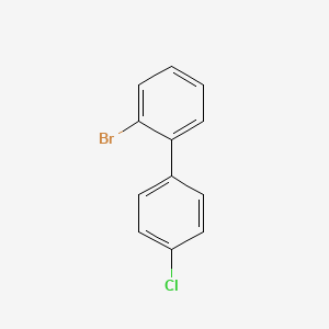 2-Bromo-4'-chloro-1,1'-biphenyl chemical structure (CAS 179526-95-5)