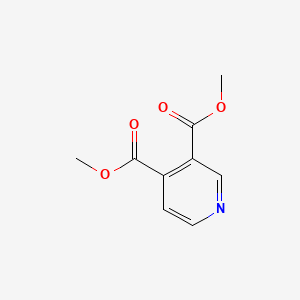 Dimethyl pyridine-3,4-dicarboxylate chemical structure (CAS 1796-83-4)