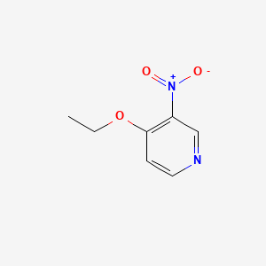 4-Ethoxy-3-nitropyridine chemical structure (CAS 1796-84-5)