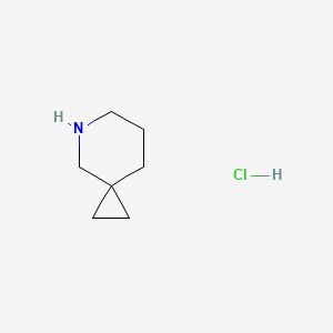 5-Azaspiro[2.5]octane hydrochloride chemical structure (CAS 1797157-33-5)