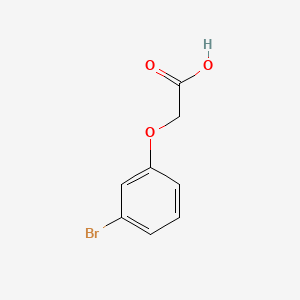 2-(3-Bromophenoxy)acetic acid chemical structure (CAS 1798-99-8)