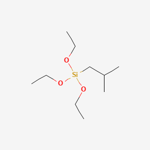 Triethoxy(isobutyl)silane chemical structure (CAS 17980-47-1)