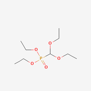 Diethyl (diethoxymethyl)phosphonate chemical structure (CAS 17997-33-0)