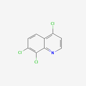 4,7,8-Trichloroquinoline chemical structure (CAS 17999-80-3)