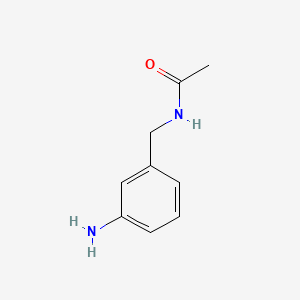 N-(3-Aminobenzyl)acetamide chemical structure (CAS 180080-56-2)