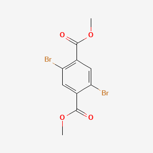 Dimethyl 2,5-dibromoterephthalate chemical structure (CAS 18014-00-1)
