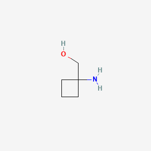 (1-Aminocyclobutyl)methanol chemical structure (CAS 180205-34-9)