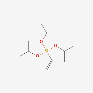 Triisopropoxy(vinyl)silane chemical structure (CAS 18023-33-1)