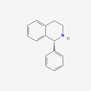 (1R)-1-Phenyl-1,2,3,4-tetrahydroisoquinoline chemical structure (CAS 180272-45-1)