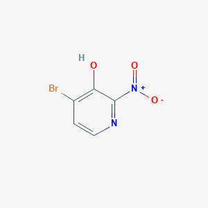 4-Bromo-2-nitropyridin-3-ol chemical structure (CAS 1805945-97-4)