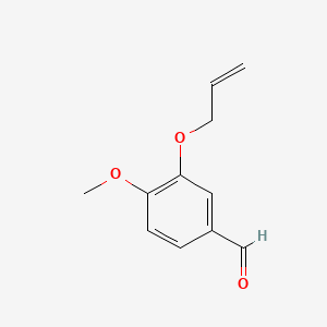 3-(Allyloxy)-4-methoxybenzaldehyde chemical structure
