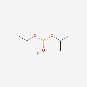 Diisopropyl hydrogen phosphite chemical structure (CAS 1809-20-7)