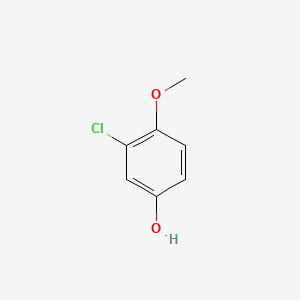 3-Chloro-4-methoxyphenol chemical structure (CAS 18093-12-4)