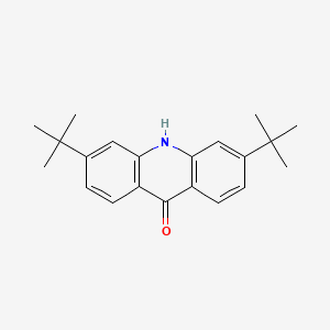 3,6-Di-tert-butylacridin-9(10H)-one chemical structure (CAS 1810004-91-1)