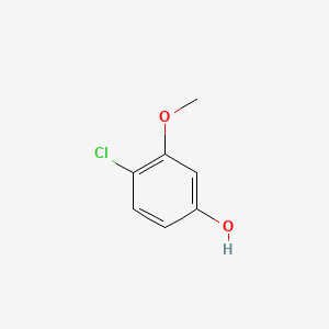 4-Chloro-3-methoxyphenol chemical structure (CAS 18113-07-0)