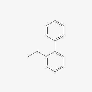 2-Ethyl-1,1'-biphenyl chemical structure (CAS 1812-51-7)