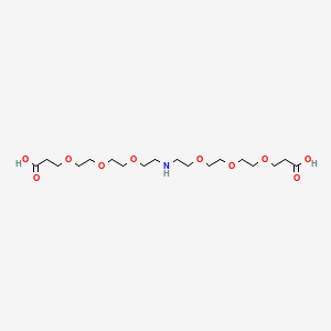 Acid-apeg6-acid chemical structure (CAS 1814901-04-6)