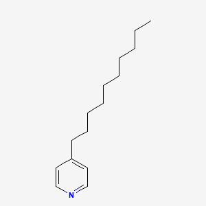 4-Decylpyridine chemical structure (CAS 1815-99-2)