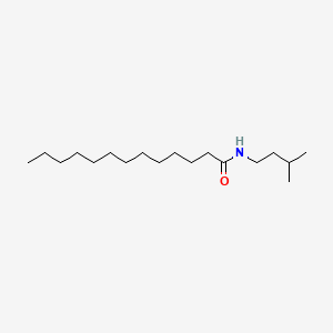N-Isopentyltridecanamide chemical structure (CAS 1816944-34-9)