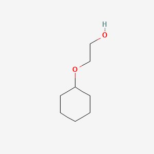 2-(Cyclohexyloxy)ethanol chemical structure (CAS 1817-88-5)