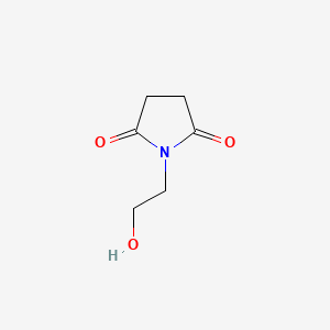N-(2-Hydroxyethyl)succinimide chemical structure (CAS 18190-44-8)