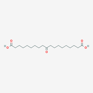 10-Oxononadecanedioic acid chemical structure (CAS 18197-46-1)