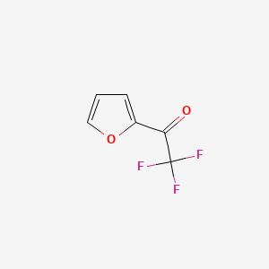 2,2,2-Trifluoro-1-(furan-2-yl)ethanone chemical structure (CAS 18207-47-1)