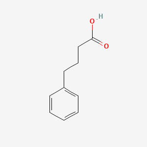 4-Phenylbutanoic acid chemical structure (CAS 1821-12-1)