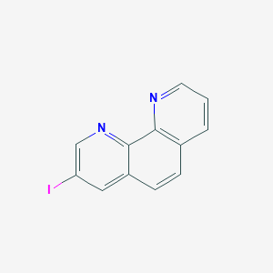 3-Iodo-1,10-phenanthroline chemical structure (CAS 1821123-02-7)