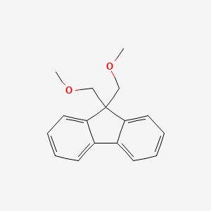 9,9-Bis(methoxymethyl)-9H-fluorene chemical structure (CAS 182121-12-6)