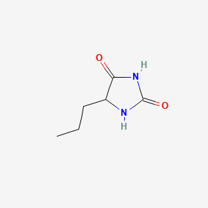 5-Propylimidazolidine-2,4-dione chemical structure (CAS 18227-41-3)