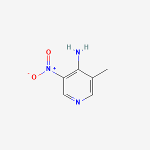 3-Methyl-5-nitropyridin-4-amine chemical structure (CAS 18227-67-3)