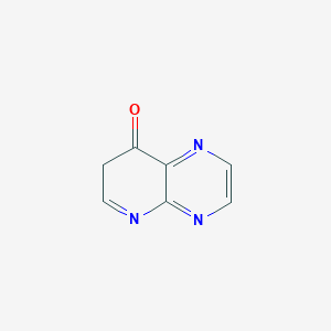 Pyrido[2,3-b]pyrazin-8(7H)-one chemical structure (CAS 1822706-56-8)
