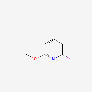 2-Iodo-6-methoxypyridine chemical structure (CAS 182275-70-3)