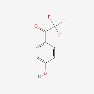 2,2,2-Trifluoro-4'-hydroxyacetophenone chemical structure (CAS 1823-63-8)
