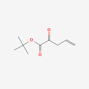 tert-Butyl 2-oxopent-4-enoate chemical structure (CAS 1823047-74-0)