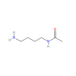 N-(4-Aminobutyl)acetamide hydrochloride chemical structure (CAS 18233-70-0)