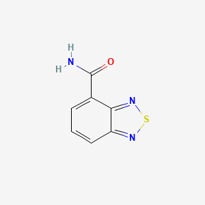 Benzo[c][1,2,5]thiadiazole-4-carboxamide chemical structure (CAS 1823869-65-3)